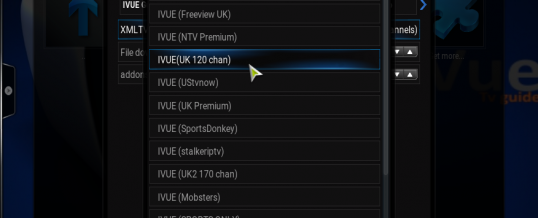 iVue TV Guide Change XML/Channel List